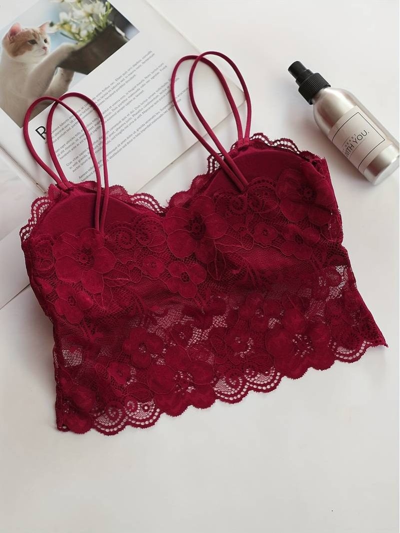 Çift%20Askılı%20Dantelli%20Bordo%20Bralet