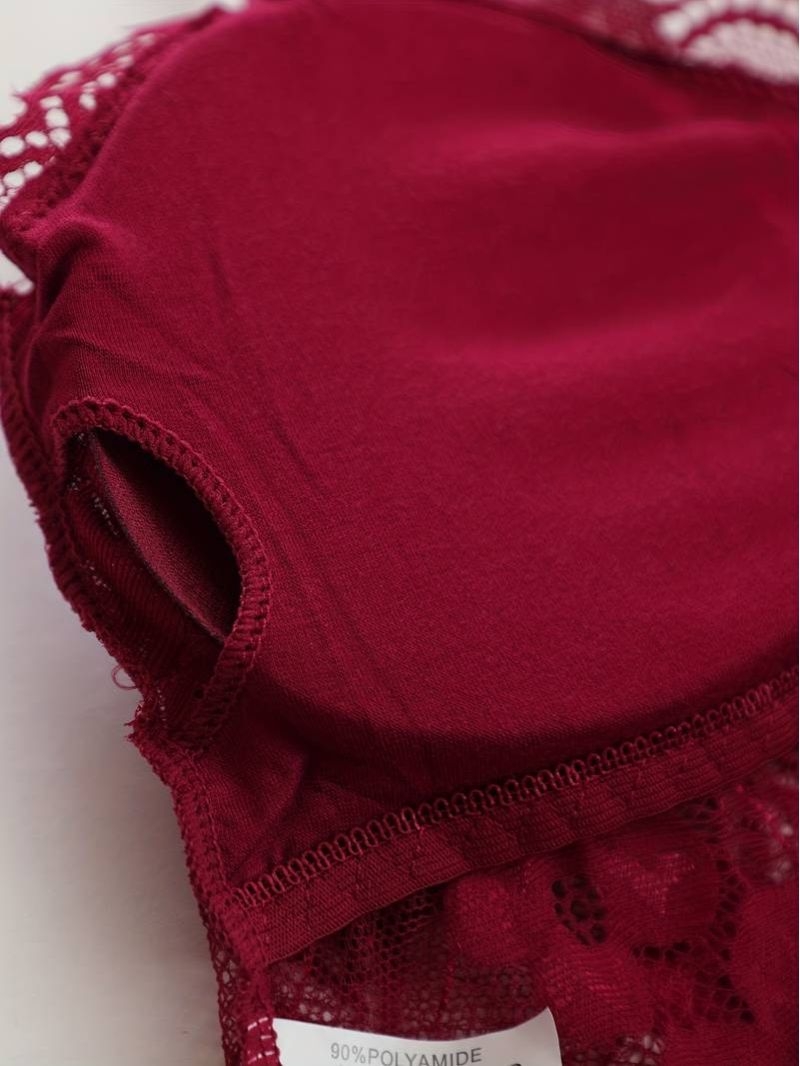 Çift%20Askılı%20Dantelli%20Bordo%20Bralet