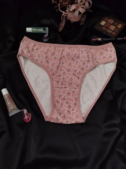 Celestia Desenli Pembe Bikini İç Çamaşırı