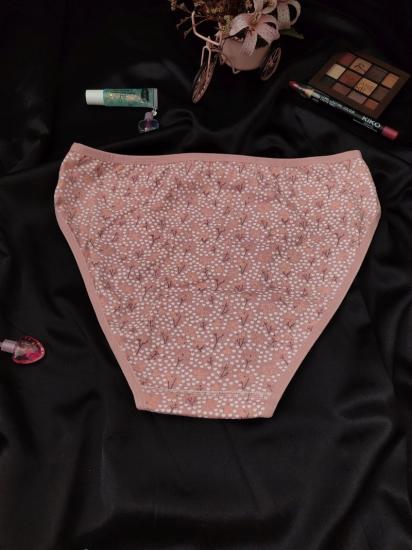 Celestia Desenli Pembe Bikini İç Çamaşırı