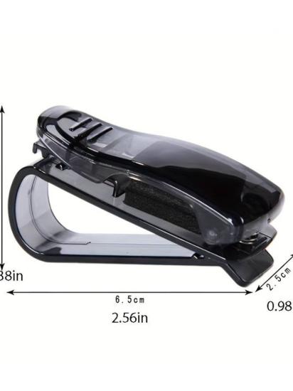 Klipsli Araba Gözlük Tutucu